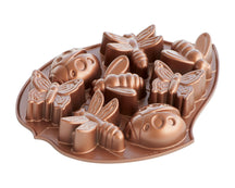 Nordic Ware Baking Tray Backyard Bugs Bundt Copper - 8 Pieces