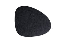 Jay Hill Coasters - Vegan leather - Black - Organic - 13 x 11 cm - 6 pieces