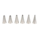 Patisse Nozzle Stainless Steel Star 6-Piece