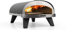 ZiiPa Pizza Oven Piana - Gas model - with Thermometer - Anthracite - for ø 30 cm pizzas - Rotating pizza stone