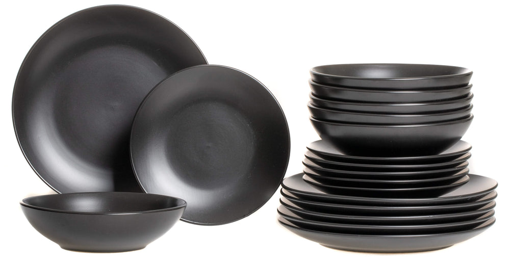 Studio Tavola Dinnerware Set Black Tie 18-piece