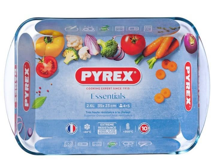 Pyrex Oven Dish Essentials - 40 x 28 x 7 cm / 4.5 Liter