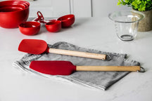 KitchenAid Spatula Core Imperial Red Birchwood 35 cm