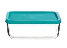 Bormioli Food Storage Container Frigoverre Blue - 21 x 13 x 8 cm / 1.4 liter