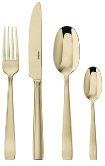 Sambonet Cutlery Set Flat Champagne 24-Piece