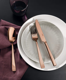 Sambonet Cutlery Set Flat Copper 24-Piece