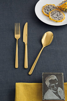 Sambonet Cutlery Set Linear Gold 24-Piece