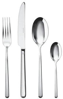 Sambonet Cutlery Set Linear Stainless Steel 24-Piece