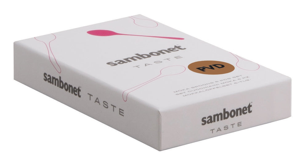 Sambonet Koffielepels Taste Goud 6-Delig