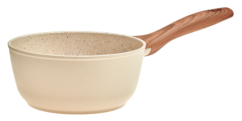 Sambonet Saucepan Rock 'n' Rose Cream - ø 18 cm / 1.7 Liter - standard non-stick coating