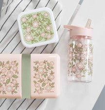 A Little Lovely Company Lunchbox - Roze Bloesems