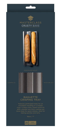 MasterClass Baking Tin Baguette Crusty Bake - 39 x 16 cm