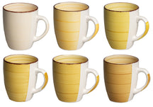 Studio Tavola Mugs Sunny Fall 350 ml - 6 Pieces