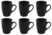 Studio Tavola Mugs Black Tie 350 ml - 6 Pieces