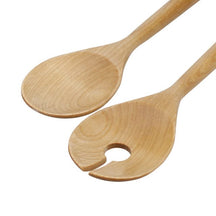 KitchenAid Salad Utensil Core Birch Wood 2-Piece 33 cm