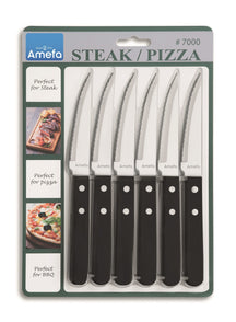 Amefa Steak Knife Pizza - Set of 6