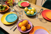 Studio Tavola Deep Plates Sunny Summer ø 21 cm - 6 Pieces