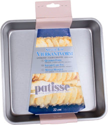 Patisse Baking Tin Silver Top Square 22 cm