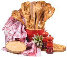 Jay Hill Spatula Set (sauce spoon, ladle & risotto spoon) Tunea - Olive wood