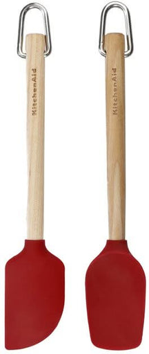 KitchenAid Spatula Set Core Emperor Red Birchwood 2-Piece