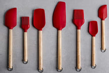 KitchenAid Silicone Spatula Core Emperor Red Birchwood 32 cm