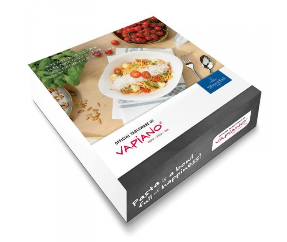 Villeroy & Boch Pasta Plates Vapiano - 27 x 20 cm - 2 Pieces