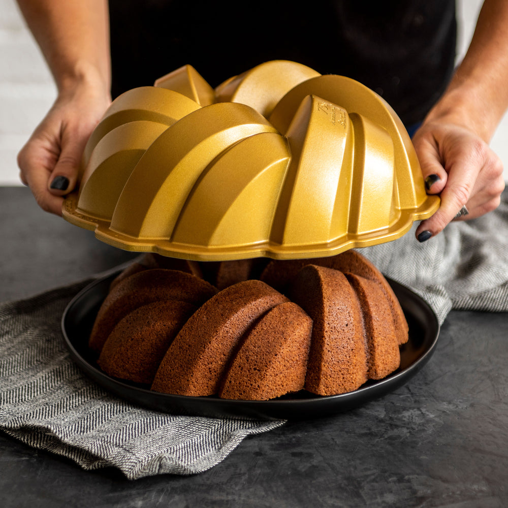 Nordic Ware Tulband Bakvorm Braided Bundt Goud ø 27 cm / 3.5 liter