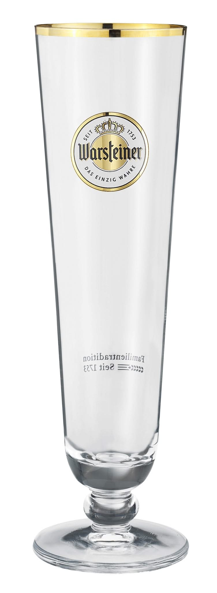 Warsteiner Beer Glasses on Foot 400 ml - 6 Pieces