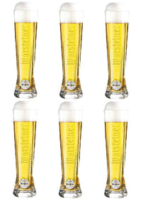 Warsteiner Beer Glasses Premium 200 ml - 6 Pieces