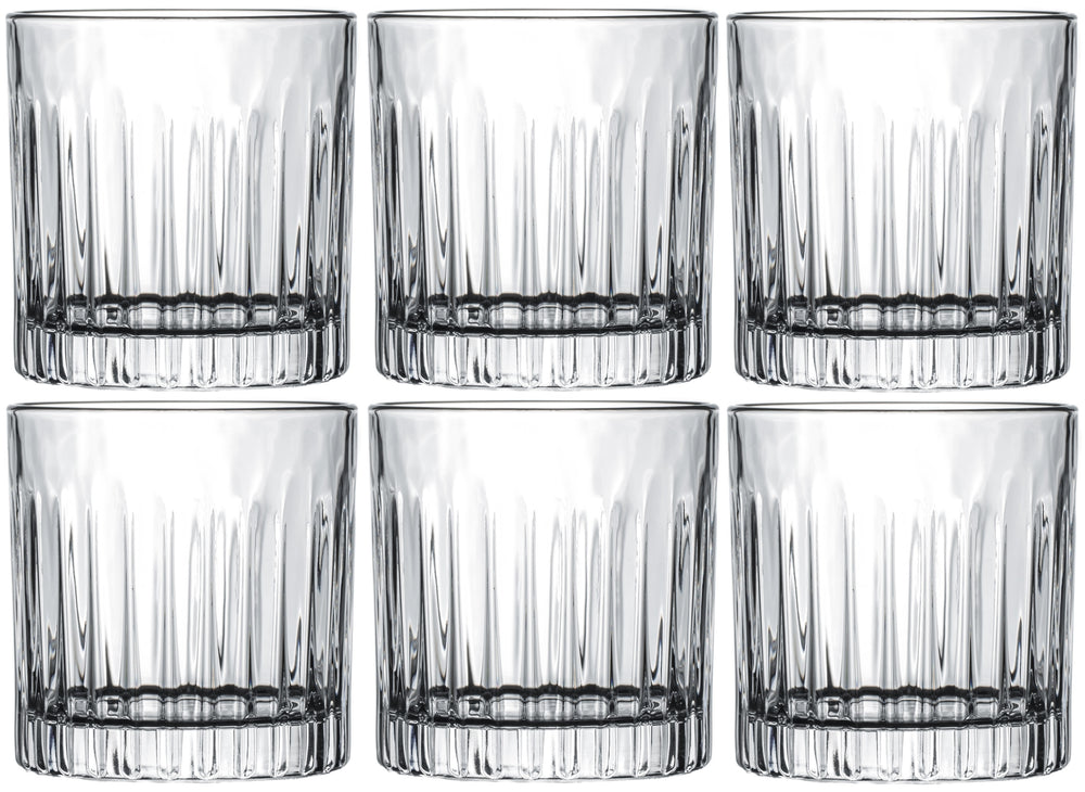 Cookinglife Whiskey Glazen / Cocktailglazen / Waterglazen Moville - 320 ml - 6 stuks