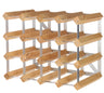 Traditional wine rack - Light oak - 16 bottles