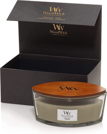 WoodWick Giftset Geurkaars Ellipse Fireside