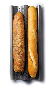 MasterClass Baking Tin Baguette Crusty Bake - 39 x 16 cm