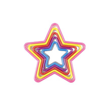 Colourworks Brights Cookie Cutters Star - 5-Piece Set