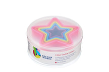 Colourworks Brights Cookie Cutters Star - 5-Piece Set